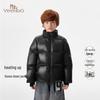 Boys' Solid Goose Down Puffer Jacket