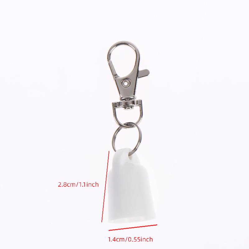 1Pcs Lightweight Multiple Color Keychain Holder Lip Balm Caps Universal Lip Balm Holder Daily Carry