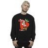 Disney Mens Minnie Mouse So Sweet Strawberry Sweatshirt
