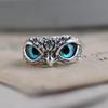 Owl Ring Women's Retro Fashionable Adjustable Hip Hop Metal Index Finger Ring