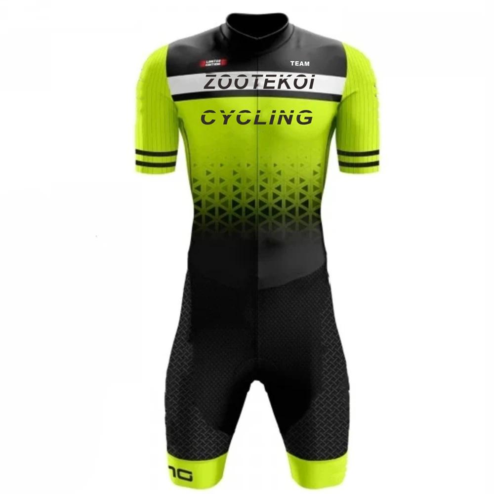 Tuta Triathlon Uomo Manica Corta Ciclismo Costume da Bagno Maglia Bici Personalizzata Abbigliamento Mtb Tuta Ropa Ciclismo Tuta