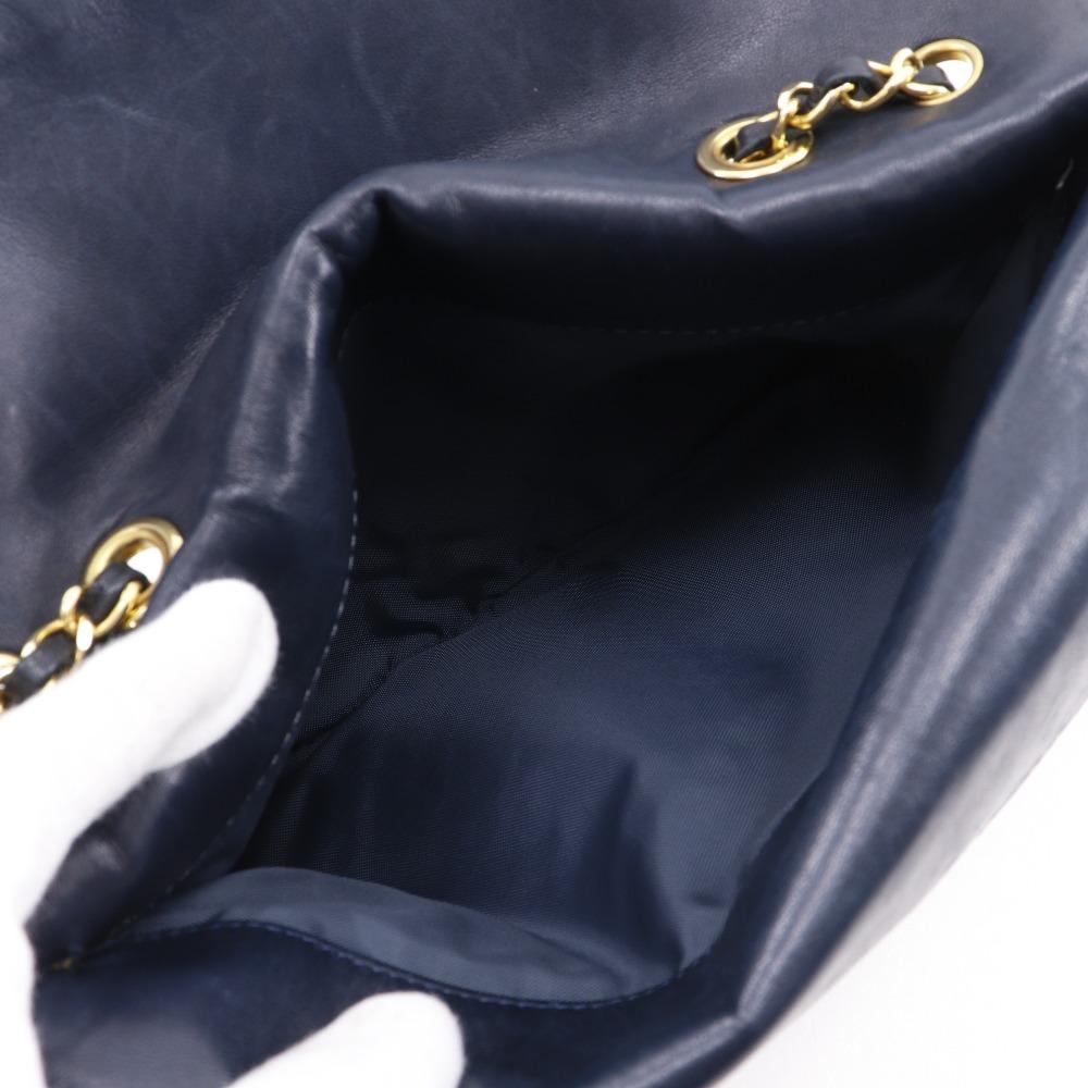 Bally ChainShoulder Shoulder Bag Quilting Black Leather Women Used