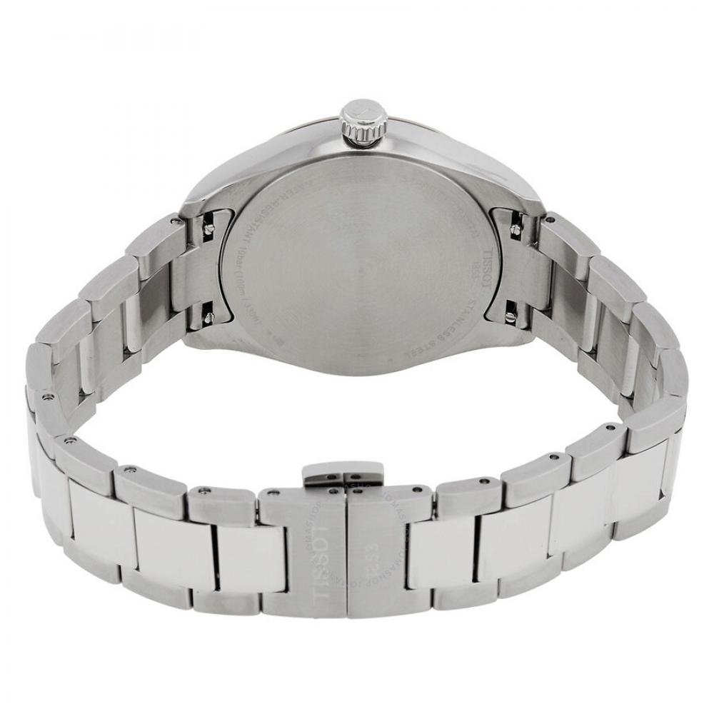 Tissot Pr 100 Quartz Ice Blue Dial Ladies Watch T1502101135100