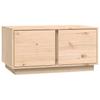  Stolik kawowy, 80x50x40 cm, lite drewno sosnowe