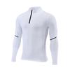 Men's Spring Quick Dry Long Sleeve Half-Zip Fitness Running Shirt