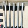 Ratchet Wrench Storage Rack 10Pieces Wall Mount Tool Holder for 1/2Inch Drive Extensions Repair Shops Garage Setups