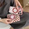 Cute Cartoon Cherry Bear Apple 17 Pro Max/iPhone 16/15P/14 Magnetic Case