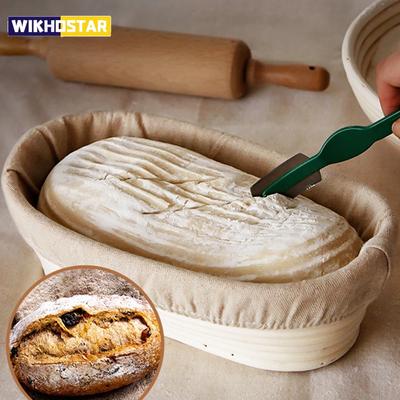 Oval Bread Fermentation Baskets Baking Supplies Rattan Dough Fermentation Portable Sourdough Banneton Bread Basket Kitchen Tools