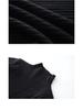 Women's Long-Sleeve Knit Dress for Layering, Mid-Length Over-the-Knee Style