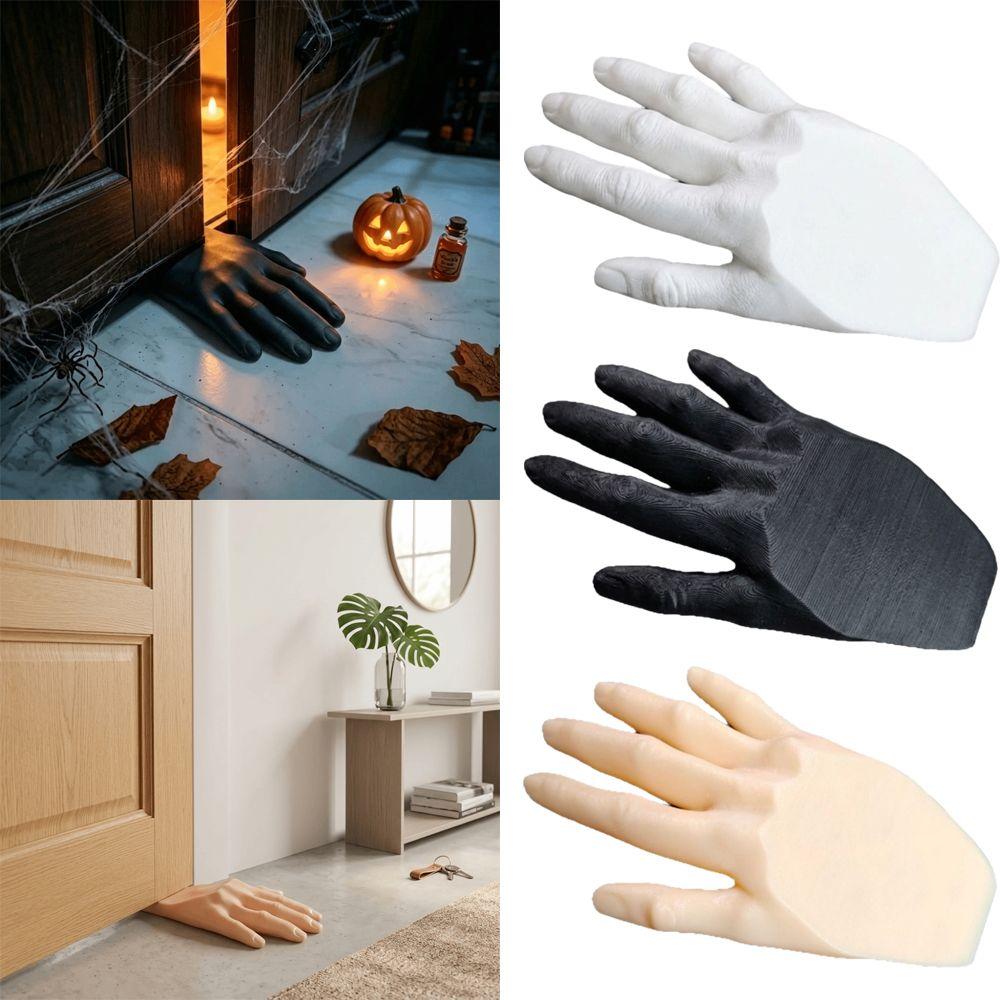 3D Printed Door Wedge Non Slip Hand Shaped Door Stopper Non Slip Door Wedge Holiday Decoration