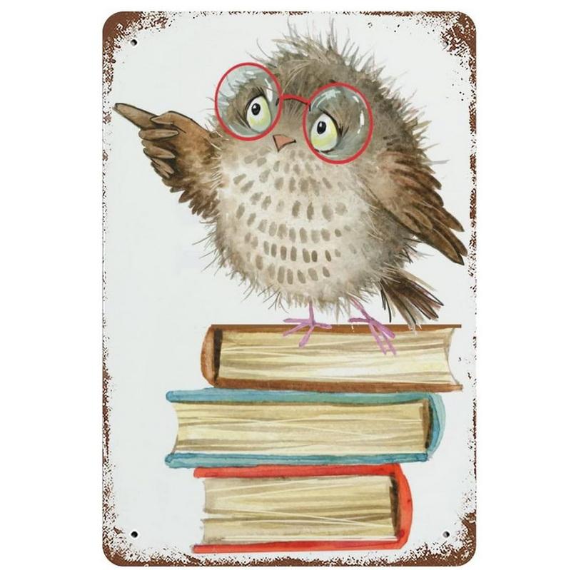 Animals Metal Tin Signs Sweet Cheeks Hello Posters Plate Wall Decor for Home Garden Bars Man Cave Cafe Clubs Retro Poster Plaque