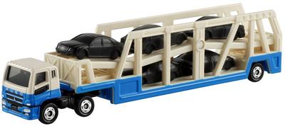 TAKARA TOMY "Tomica Long Type Tomica No. 131 Mitsubishi Fuso Super Great Carrier" Miniature Car Toy, Ages 3 and Up, Boxed, Meets Toy Safety