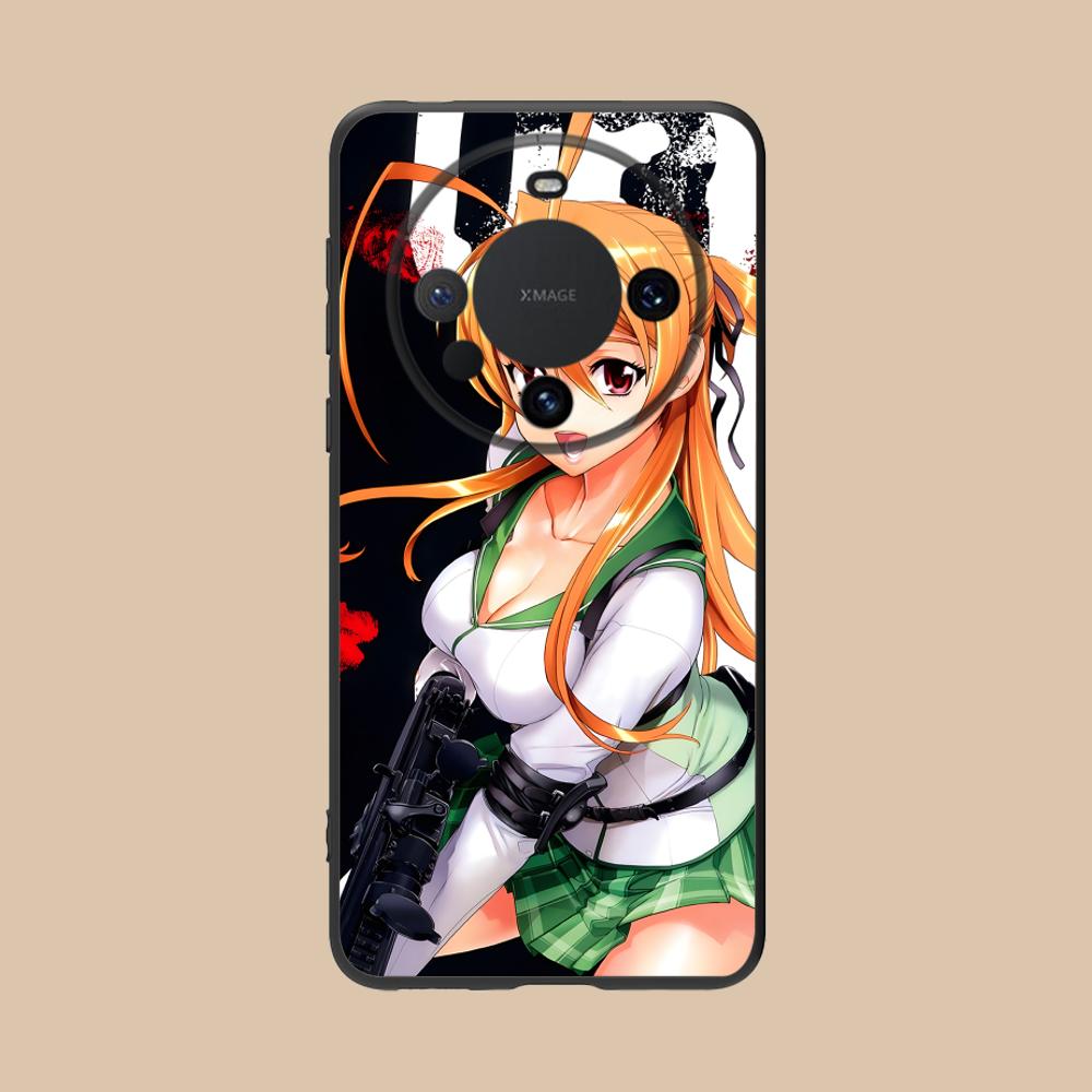 

Highschool Rei Miyamoto Phone Case for Huawei Mate 60 50 40 30 20 10 Pro Plus Lite E 5G Colorful Printing Cover Luxury Cover Huawei Mate 70