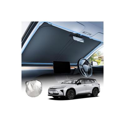 2025 IceTec Windshield Sunshade for Toyota Crown UV Estate No Suction Cups IceTec Light Includes Storage Toyota Crown Estate Custom Car Accessories