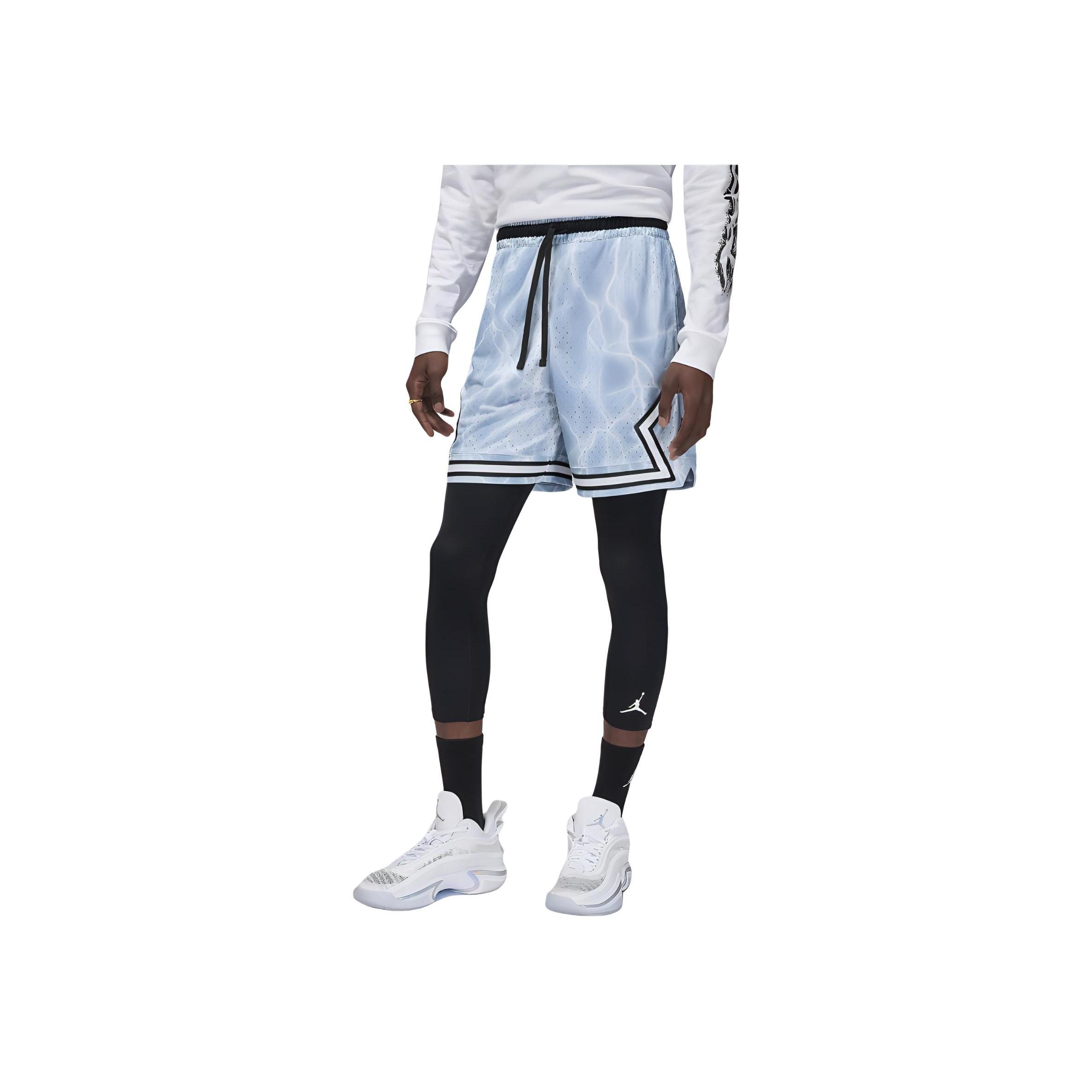 

Jordan Dri-FIT Sport Logo Color Block Drawstring Athletic Shorts Men shorts Blue Gray FN5804-436 2XL