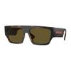 Burberry Logo Plastic Bio-Polyamide Rectangular Sunglasses Men Sunglasses Tortoiseshell BE4397U300273