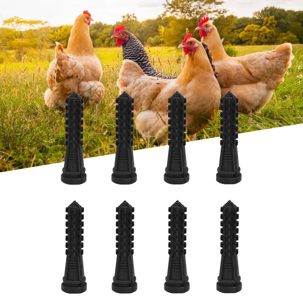50 PIEZAS Dedos Arrancadores de Plumas Eliminación de Pelo de Aves Palo de Goma Reemplazo para Máquina Arrancadora Automática Piezas de Máquina