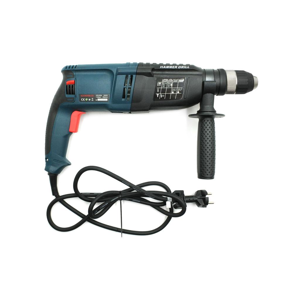 Martello Perforatore Con Set Di Punte E Scalpello Sds Plus