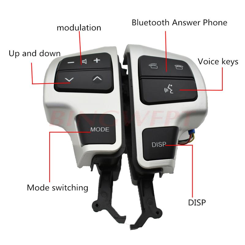 Good Quality For Toyota LAND CRUISER 200 2008-2011 84250-60050 Steering Wheel Audio Control Switch/Button