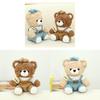 Bear Teddy Plush Toy Animal Doll Birthday Gift Design Bedroom Friend Decoration