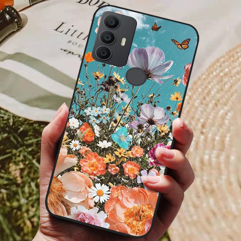 For TCL 30 SE Case 305 TPU Silicone Soft Fashion Phone Cover for TCL 30SE 306 305 Case 6165A Bumper Funda for TCL30SE 6.52 Inch
