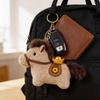 Pferd Tasche Schlüsselanhänger Puppe Spielzeug Gastgeschenk Anhänger Stofftier für Handtaschen Chinesisches Jahr