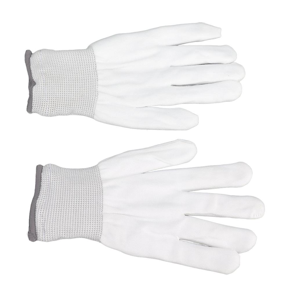 2pcs LED Glowing Gloves Cloth Skeleton Glowing Light Gloves for Dance Halloween Children