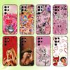 Karol G LATINA FOREVA Phone Case For Samsung S 25,24,23,22,30,21,10,9,Ultra,Plus,Lite,FE,4,5G Black Soft Case