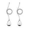 2pcs Ceiling Fan & Light Pull Chain Extensions Decorative Pendants with Connectors Elegant Ceiling Fan Pull Chains set