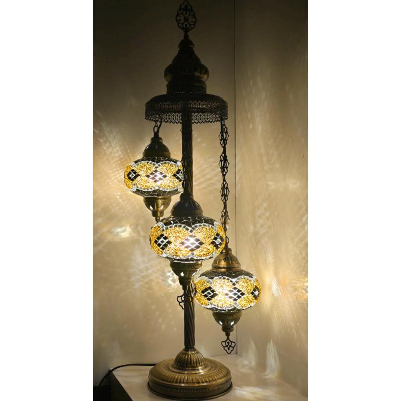 

Аутентичная лампа с мозаичным пьедесталом 3