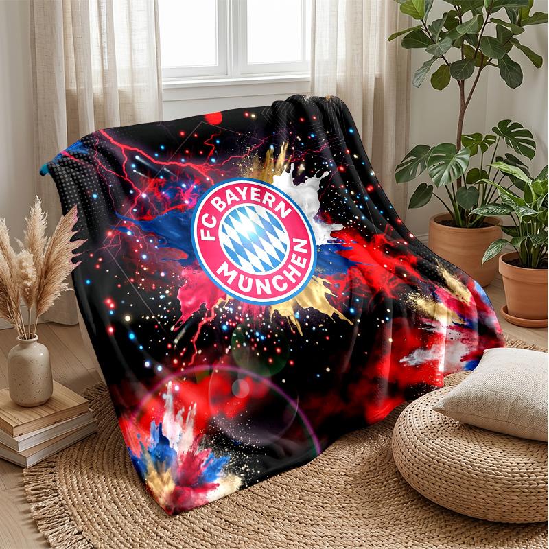 Bayern Munich Theme blanket Soft Flannel Blanket Plush Throw Blanket Cozy Sofa Bed Blanket for Home Decor