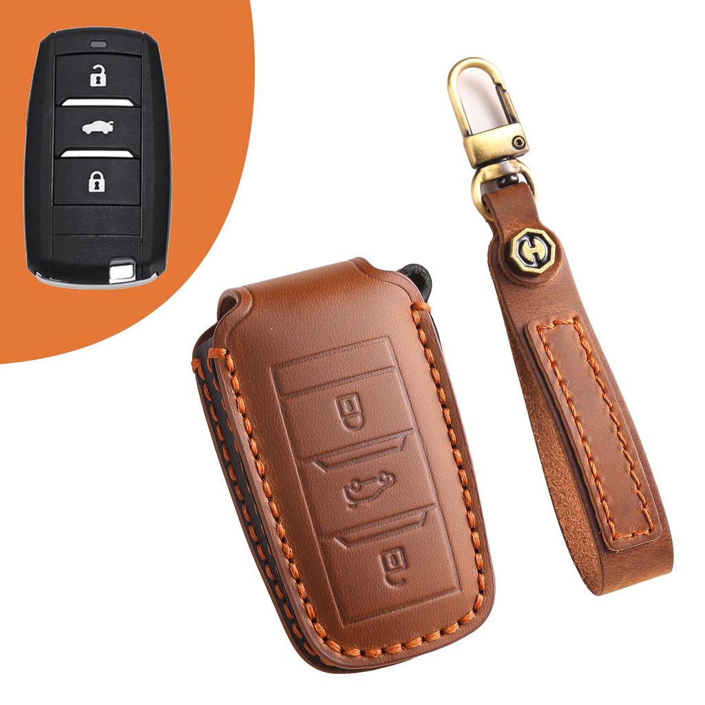 Compatible Key Cover for Changan CS55, CS75, Ruicheng CC, Ruichi CC, Yuexiang V7 & Yidong DTXT Models