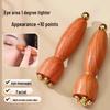 Newcomer Exclusive: Small Lotus Brass Meridian Massage Comb & Gua Sha Stick for Face and Eye