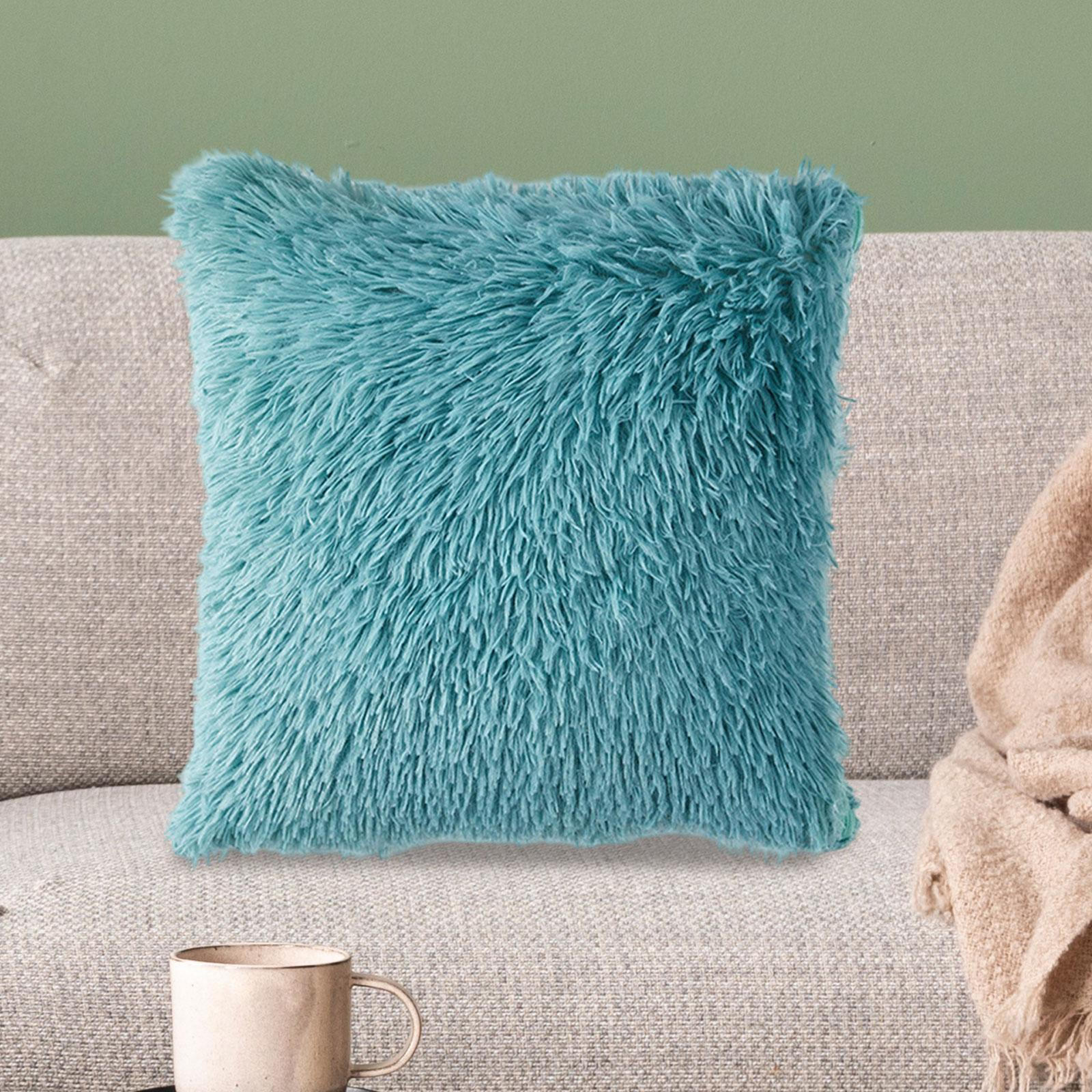 Чехол для подушки из плюша Элегантное постельное белье Удобный домашний декор чехол для подушки зелёный 727₽