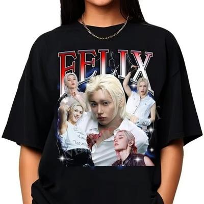 Felix Lee Skz Shirt 90s Vintage Gift Unisex For Fan