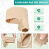 1Pairs Toes Corrector Big Toe Separator Protector Bunion Sleeve Straighteners Bunion Corrector Regulator Sock Feet Care Tool