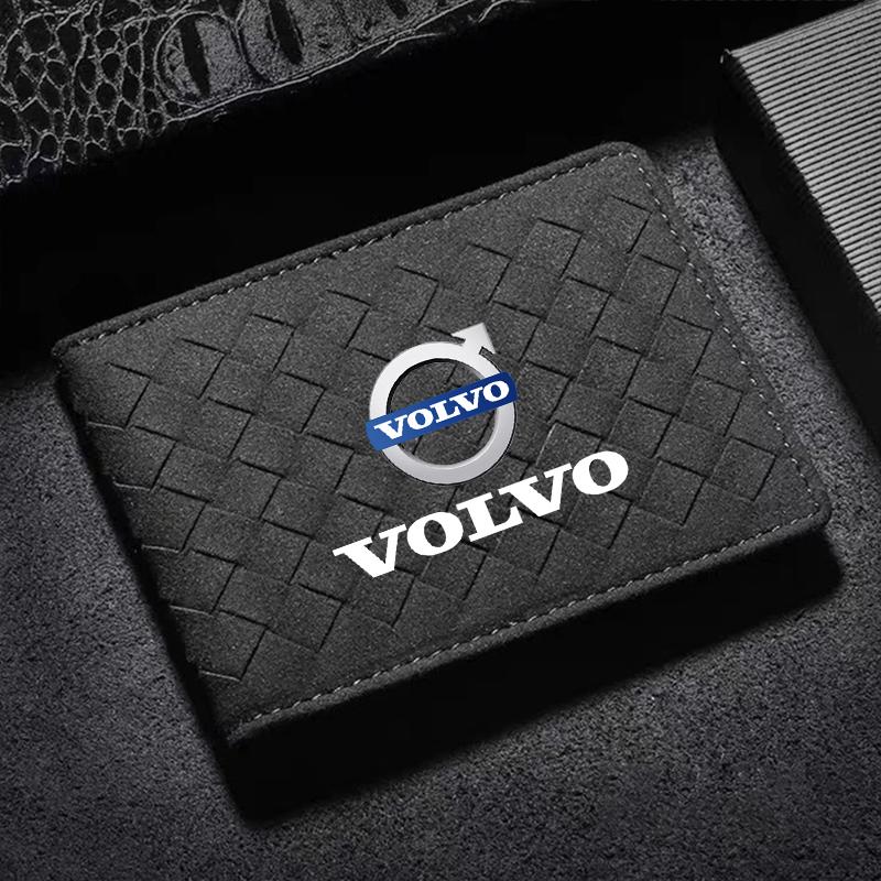 bpcjz5 Car Drive Certificate Cover Auto Driver's License Wallet For Volvo Xc60 Xc90 V40 V60 S60 V50 V90 S80 C40 XC40 V70 XC70 C30 C70