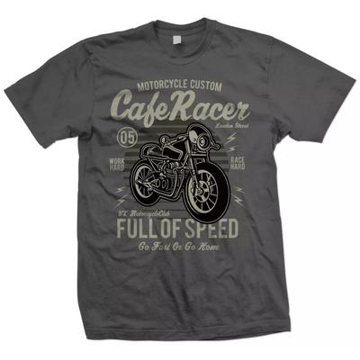 Cafe Racer Custom Motorrad T-Shirt