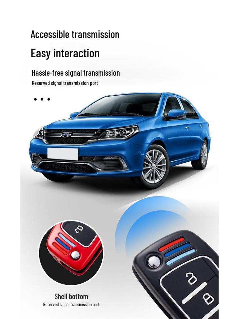 JAC Refine S3/S5 Car Remote Metal Protective Case Key Bag Buckle