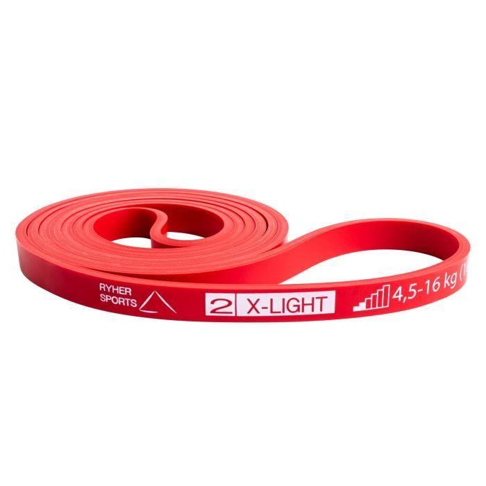 Bande de résistance - Ryher - Violet - Faible résistance - Fitness - Adulte