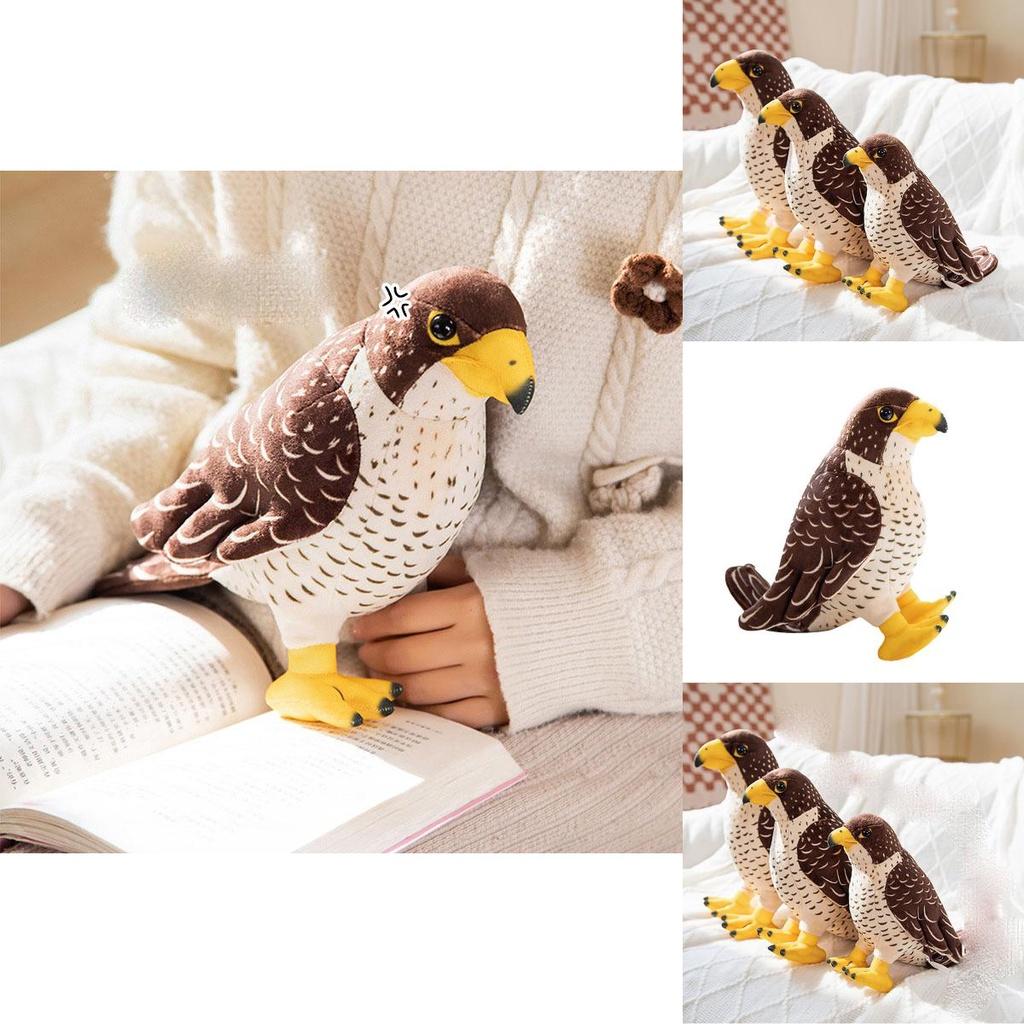 Realistic Eagle Plush Toy Bird Doll For Kids Wholesale Gift For Children Stuffed Animal Collectible Figurine