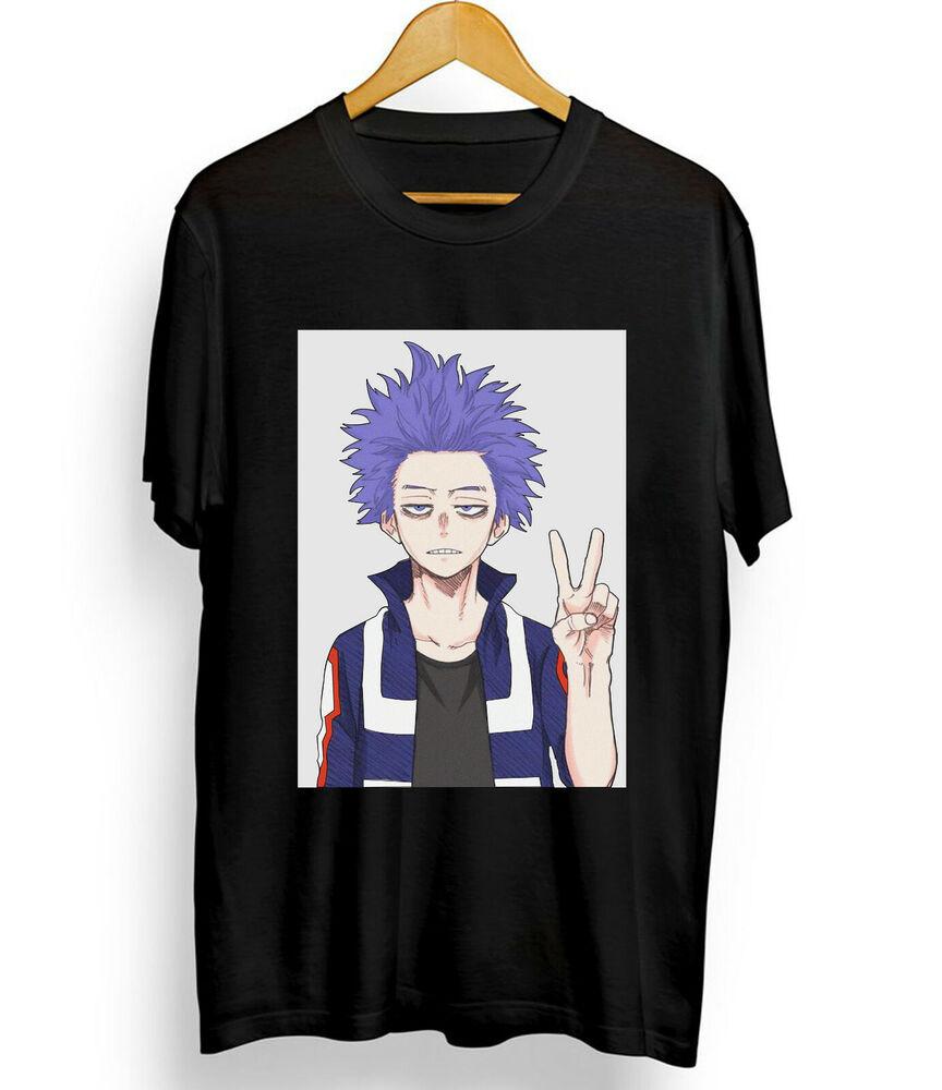 

Shinsou Hitoshi T-Shirt, BNHA, MHA, My Hero Academia, Boku no Hero,Anime T-Shirt L