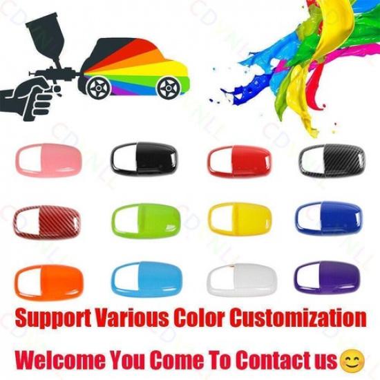 Gas Tank Cap Cover Fuel Filler Cover For Honda Civic 2016- ABS Carbon Fiber