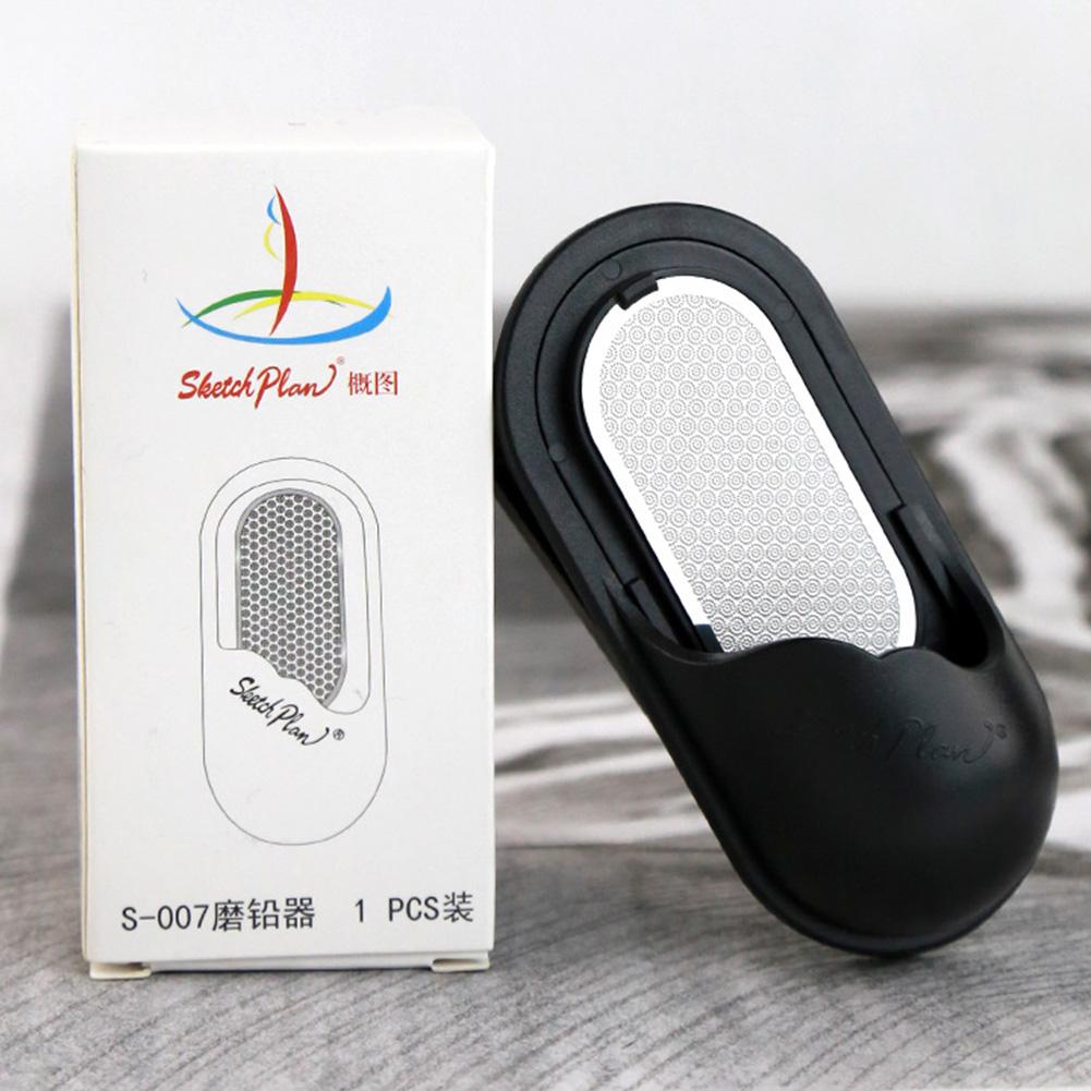 Bärbar Skiss-Pennvässare Halkfri Lättkontrollerad Pennvässare Konststudent Rit-Tillbehörssats