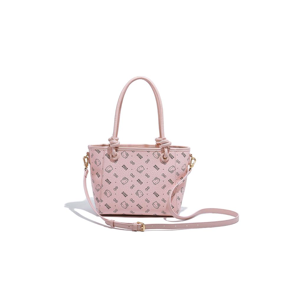 New Sanrio Hello Kitty PU Tote Bag, Shoulder Bag Medium Women's Pink SHHF41584-1