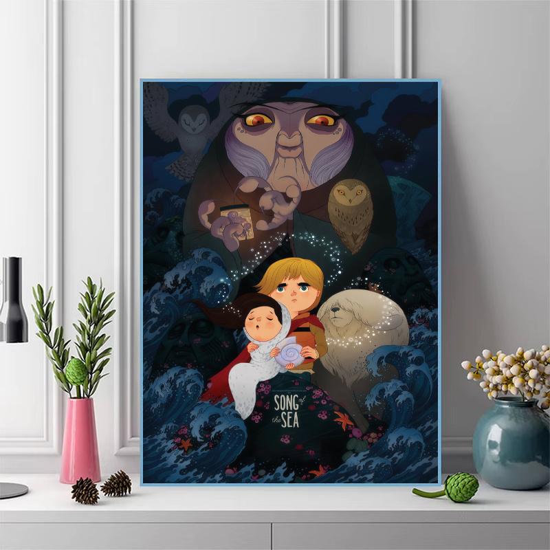 SOTS.173 100% Round Full Drill 5D DIY Diamond Painting Embroidery Cross Stitch Rhinestone Décor