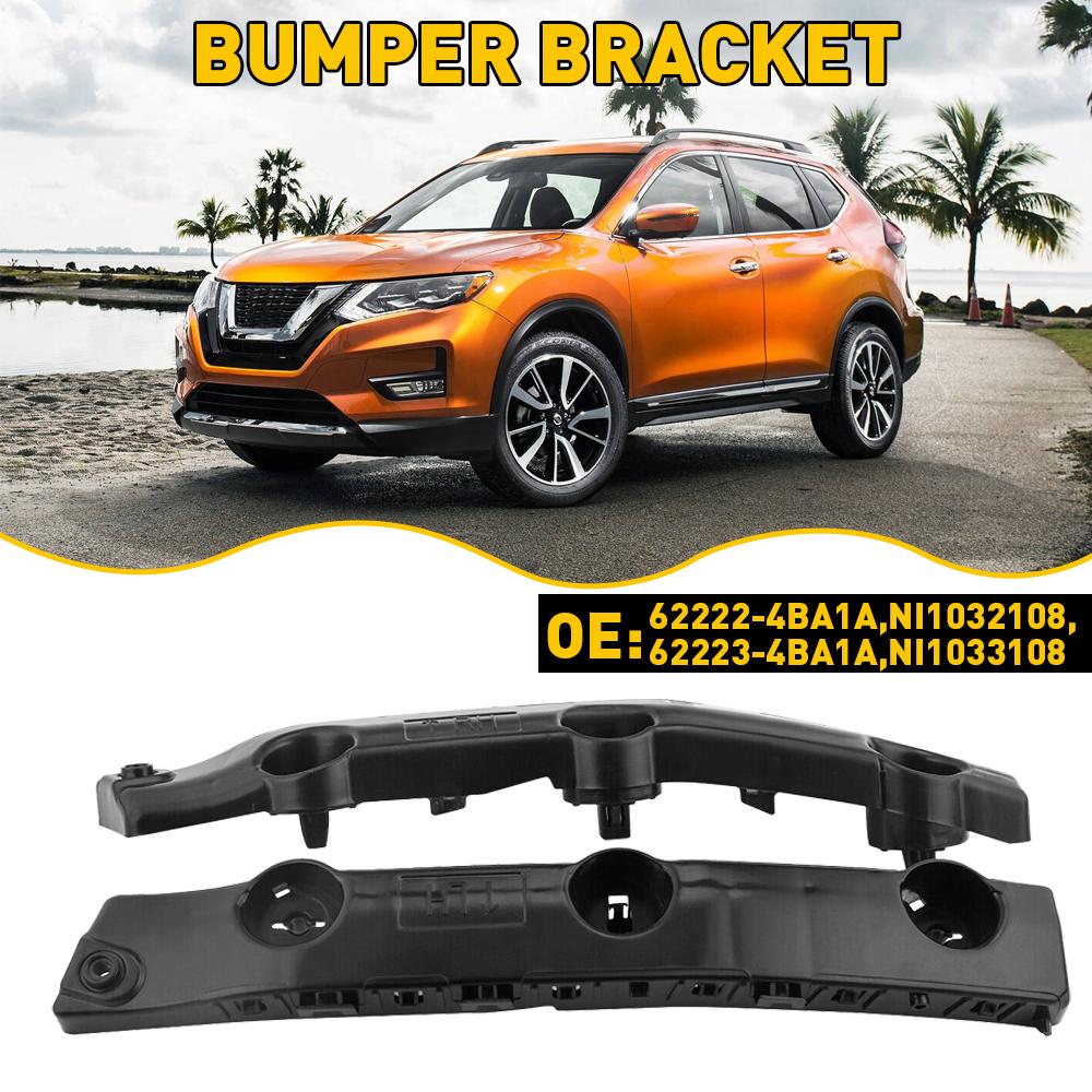 Links+Rechts Stoßstangenträgerhalterung Passend Für Nissan Rogue 2014 2015 2016 2017 2018 2019 62222-4BA1A 62223-4BA1A NI1032108 NI1033108