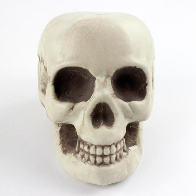 Shuomei menschliches Schädelmodell für Halloween-Dekoration & Spukhaus-Ornamente