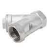 Y Type Strainer 1‑1 4 Inch DN32 Thread 304 Stainless Steel Filter Valve Pipe Fitting for Water Oil Gas