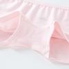 Pure Cotton Girls' Boxer Briefs - 4-Pack Cartoon Shorts for Toddlers & Kids (Ages 1-12)
